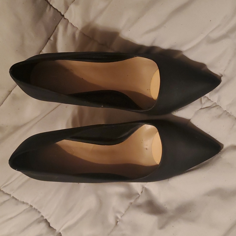 Black  Heels Size 7.5 mix no. 6